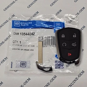 16-20 Cadillac CT6 Keyless Smart Remote Key Fob Entry Transmitter 13544042 OEM - Picture 1 of 3