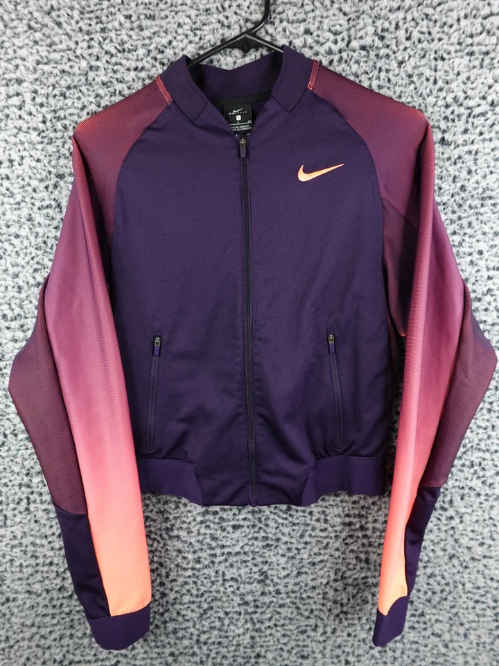 Chaqueta Tenis Nike Premier Court Cremallera Completa Mango Púrpura Manga Mujer Pequeña Dimitr Foto 1 de 4