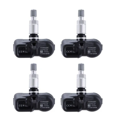 Sensor de presión de neumáticos 4X TPMS 42607-33021 para Toyota Prius 2014-2015 enchufable Foto 1 de 3