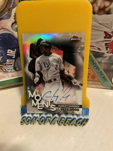 2024 Topps Finest - Finest Moments Autographs #FMA-HR Hanley Ramirez (AU) - Picture 1 of 2