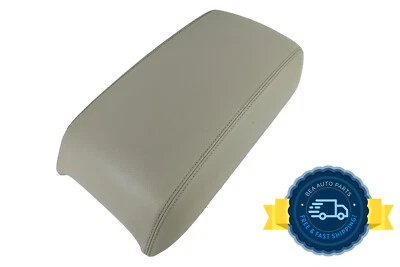 Mercedes R350 2006-2012 consola central trasera cuero gris reposabrazos tapa OEM Foto 1 de 4