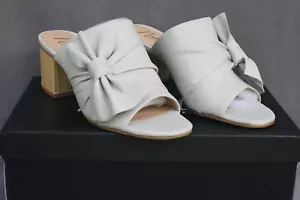 NANETTE LEPORE Women's Ice (Light Gray) Slip-On Heels - Size 7 M Rachel NEW - Picture 1 of 9