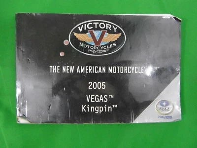 Genuine Polaris Victory Motorcycles 50 Years 2005 Vegas Kingpin Manual 9919441 - Image 1 of 4