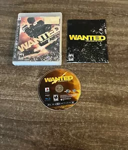 Wanted: Weapons of Fate (Sony PlayStation 3, 2009) COMPLETE! Tested & Working! - Picture 1 of 6