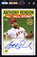 Topps 1986 MLB Bunt DIGITAL 2021 Series 3 All Star Sig Anthony Rendon