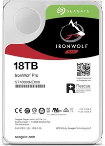 ST18000NE000 Seagate IronWolfPro 18TB Ironwolf Pro 3.5 HDD - Bild 1 von 1