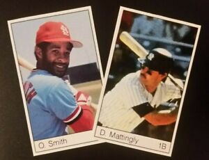 1986 MLB All-Star Game Program Insert Cuts *Pick Your Player* RCs 10+ Ship FREE!