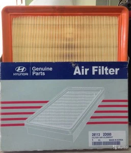GENUINE HYUNDAI COUPE ELANTRA AIR FILTER 281132D000 - Picture 1 of 1