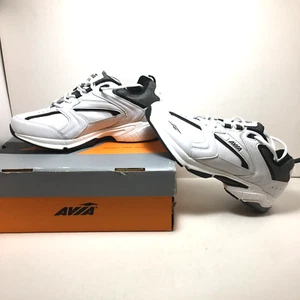 Avia 104 Cantilever Herren Schuhe 11 weiß/schwarz/dunkelgrau Running Active Sneaker - Bild 1 von 12