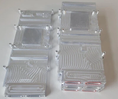 5 x WB MMP-04037 Custom Water Block for NVIDIA A100 80GB PCIe Used No Fittings - Image 1 of 2