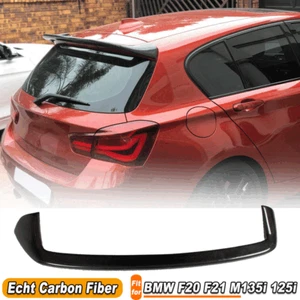 Alerón de techo de carbono alerón trasero ala labio para BMW Serie 1 F20 F21 M135i 125i 12-14 - Imagen 1 de 13