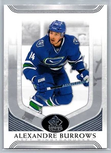2020-21 SP Signature Edition Legends #287 Alexandre Burrows Vancouver Canucks - Picture 1 of 2