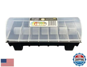 QSRProducts 7-Slot Day of The Week Covered Label Dispenser (for 3/4" or 1" La - Picture 1 of 5
