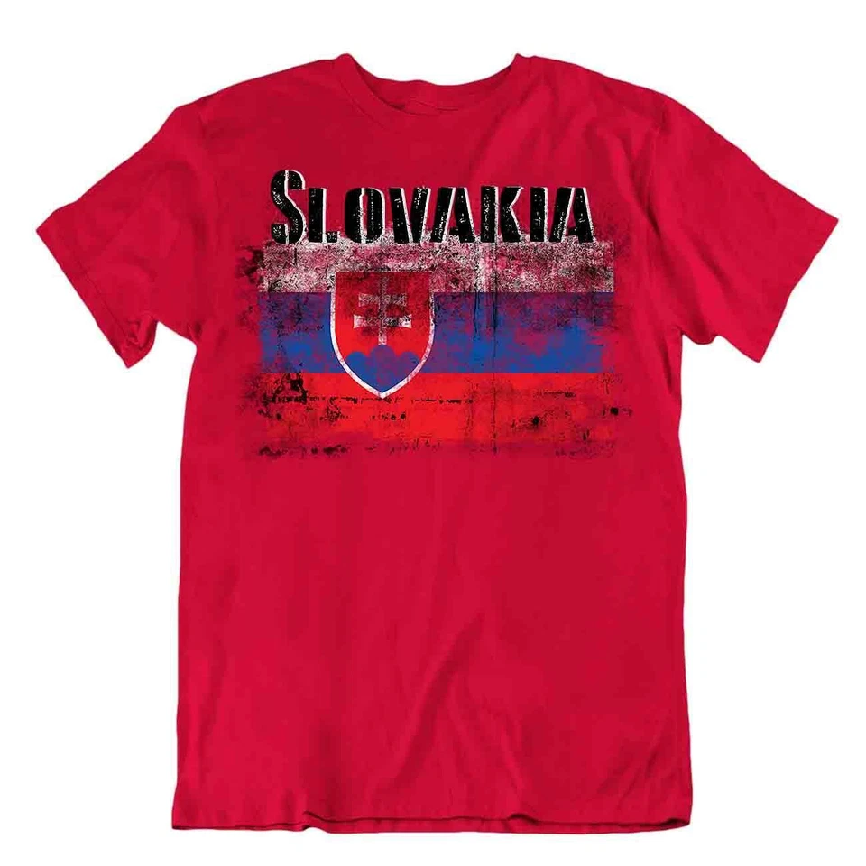 Camiseta bandera de Eslovaquia camiseta camiseta top mapa de la ciudad impresionante ropa de regalo original Foto 1 de 1