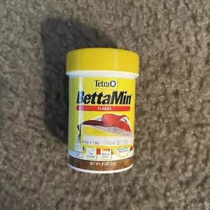 Tetra BettaMin Top Feeder Flakes .81 oz EXP 03/25 - Picture 1 of 3