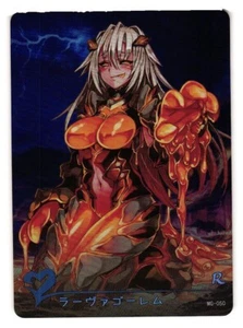 Lava Golem R MG-050 Monster Girl Encyclopedia Anime TCG CCG Card - Picture 1 of 2