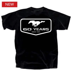 Ford Mustang 60th Anniversary Mens T shirt - Picture 1 of 5
