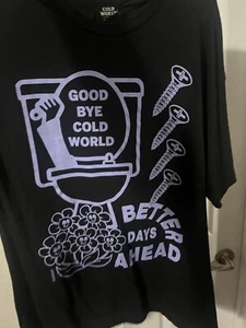 Cold world Men’s XL T shirt - Picture 1 of 1