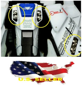 ❶❶4 x Metal Armor Detail-up Φ 3mm Covered Screws For MG HG PG Gundam US seller❶❶ - Picture 1 of 4