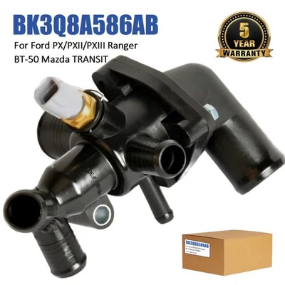 Корпус термостата BK3Q8586AB для Ford Ranger BT-50 Transit 2.2 3.2 дизельный - Изображение 1 из 4