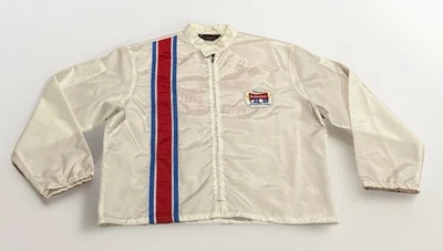 Vintage 60s Miss Budweiser HydroPlane Racing Team Jacket XL 1966 Rolls Royce - Image 1 of 4