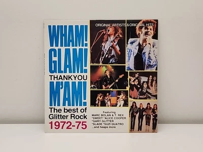 WHAM! GLAM! THANK YOU M'AM LP Vinyl Record Australian Pressing RARE Alice Cooper - Image 1 of 4