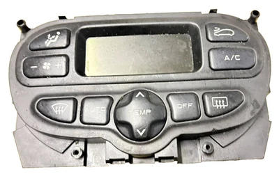 PEUGEOT 206 DIGITAL CLIMATE HEATER CONTROL SWITCH PANEL WITH A/C 96430550XT - Image 1 of 4