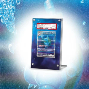 Blastoise ex 202/165 Pokémon Extended PSA Artwork Protective Vetrina per Carte - Picture 1 of 8