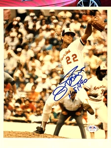 JIM PALMER signed BALTIMORE ORIOLES 8X10 photo HOF w/ COA PSA - Picture 1 of 2