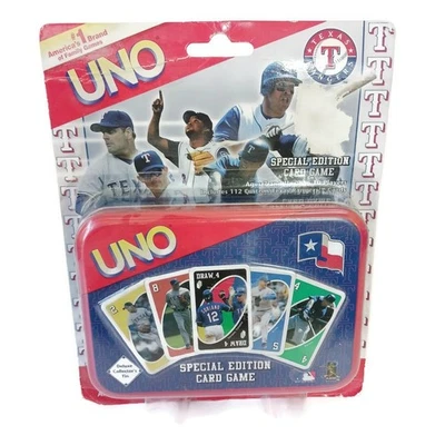Vintage UNO MLB Major League Baseball Texas Rangers Special Ed. Card Game New - Image 1 of 4