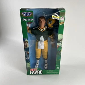 Kenner Starting Lineup Brett Favre 12" Action Figure Green Bay Packers NOS 1998 - Picture 1 of 11