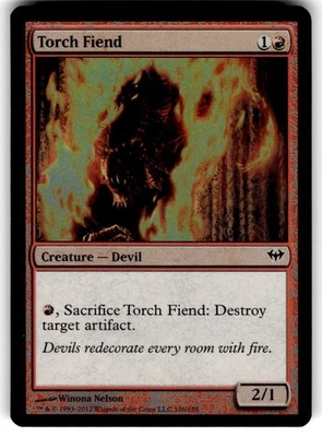 FOIL MTG Torch Fiend Dark Ascension Regular - Image 1 of 2