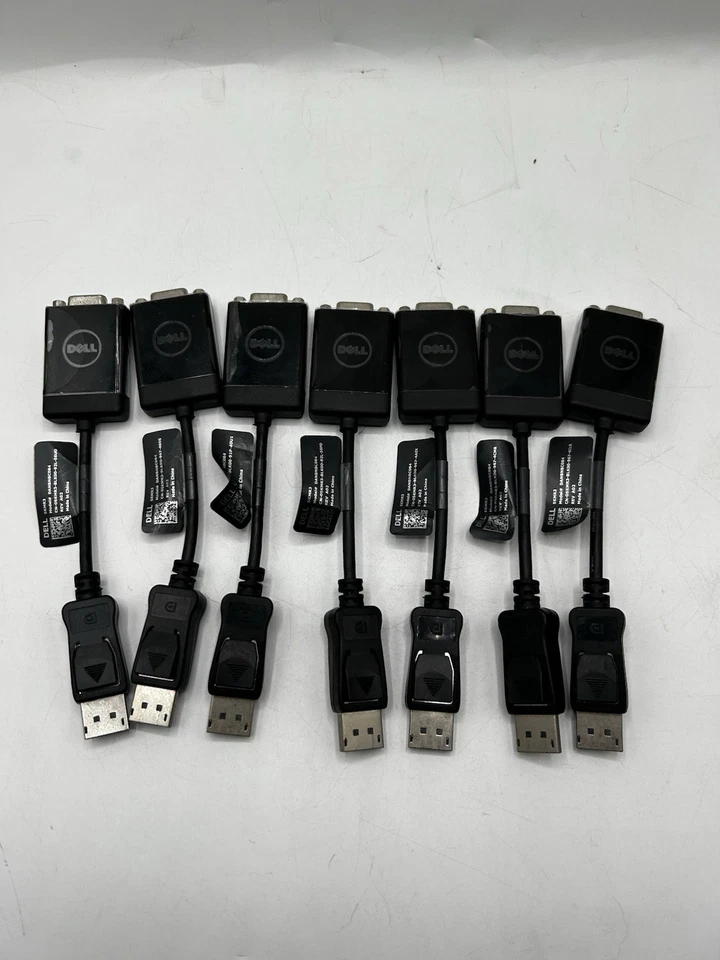 Кабель адаптера видео ключа Dell DisplayPort на VGA (ЛОТ ИЗ 7) DANBNBC084 5KMR3 - Изображение 1 из 4