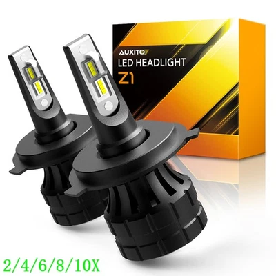 H4 9003 200W Kit Bombillas LED Luz Alta Baja Super Brillante 6000K Blanco 2/4X Foto 1 de 4