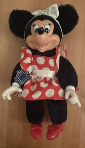 Vintage Applause Disney 1981 Minnie Mouse 15’’ Plush Rubber Face - Picture 1 of 14