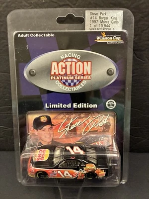 Racing Action Platinum Series - Steve Park #14 Burger King 1997 Monte Carlo 1/64 - Imagem 1 de 4