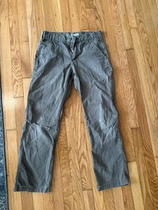 Carhartt Men’s Olive Green Relaxed Fit Twill Utility Work Pant Size 30x30 - Picture 1 of 8