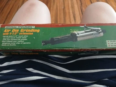 Amoladora neumática central de 1/4" modelo 39154 Foto 1 de 4