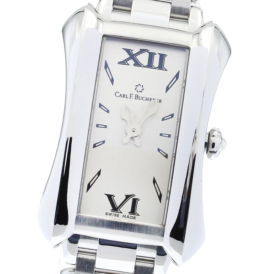 Reloj de cuarzo para dama CARL F.BUCHERER Alaclea 10701.08 esfera plateada_883843 Foto 1 de 4