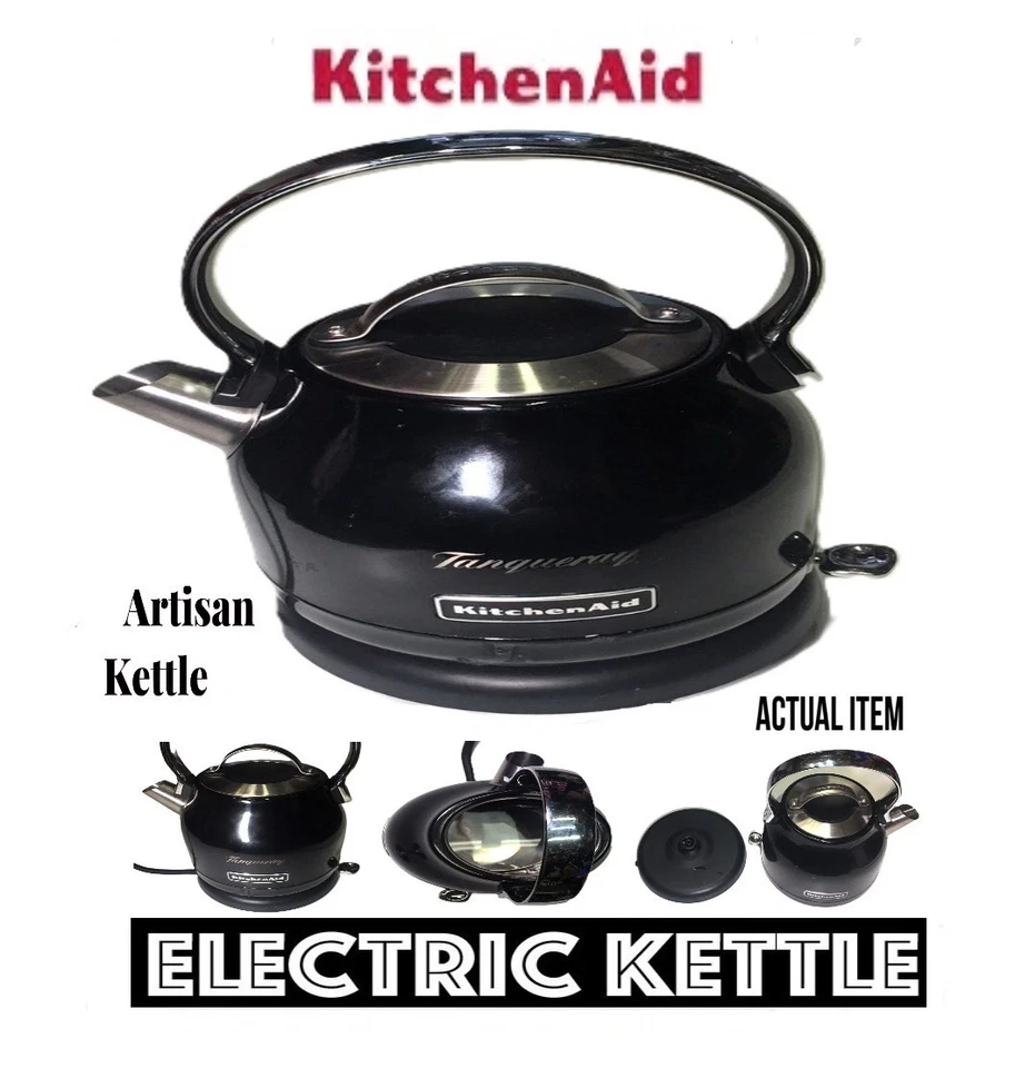 🛑 KITCHEN AID Tangueray ELECTRIC KETTLE Artisan Stainless Steel Automatic - image 1 of 4