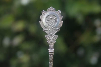 Vintage Sterling Silver Golf Spoon Blank Golf Club 1975 15g Ornate Sports Gift - Image 1 of 4
