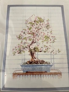 Vintage Lanarte Cross Stitch Kit Cherry Blossom Tree 33659 - Picture 1 of 3
