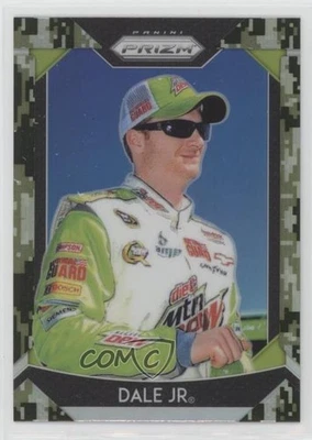2019 Panini Prizm Variation Camo Prizm Dale Earnhardt Jr (Dale Jr) #41 HOF - Image 1 of 2