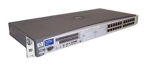 HP J4813A Managed 10/100Mbps ProCurve Switch 2524 Incl: J4131A & J4116 Modules - Photo 1/1