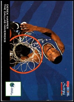 1993-94 Hoops #HS6 Derek Harper - Scoops FREE SHIPPING! - Image 1 of 2