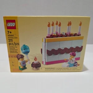 Lego 40641 Torta di Compleanno con Candele 2023 Set Nuovo Sigillato Scatola Blocchi Edificio - Foto 1 di 6