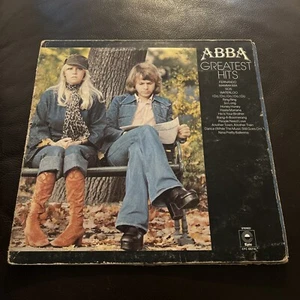 ABBA Greatest Hits Vinyl LP Album 1976 Epic EPC 69218 Mamma Mia/SOS/Fernando - Picture 1 of 9