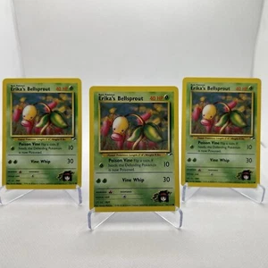 (1x) Tarjeta Pokémon - Erika's Bellsprout (75) Gym Heroes 75/132 común casi nuevo - Imagen 1 de 2