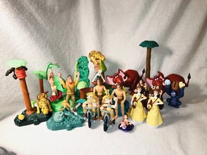 Tarzan Burroughs and Disney Mattel 1999 Lot of 26 RARE Jane Trees Elephant Baby - Picture 1 of 23
