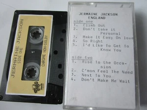 Jermaine Jackson Don't Take It Personal Pre Release Advance Promo Cassette Album - Picture 1 of 3